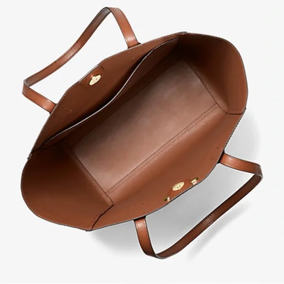 Michael Kors Vincent Saffiano Leather Tote Bag with Card Case - Picture 2 of 5